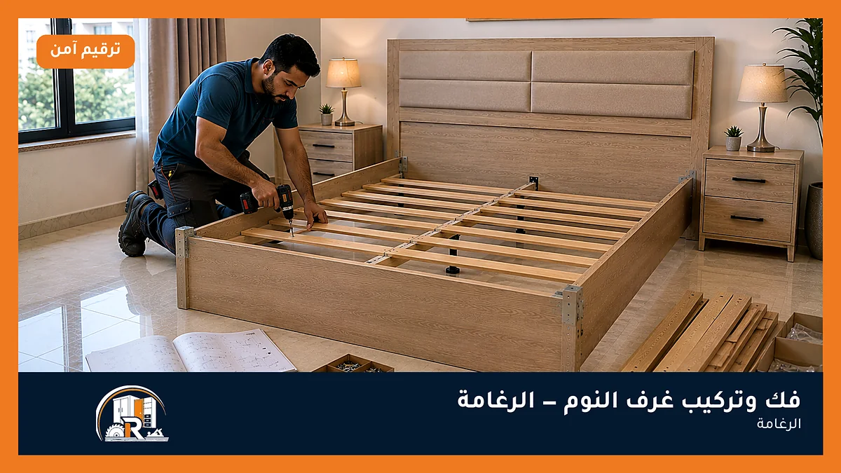 فك وتركيب غرف النوم في حي الرغامة بجدة — الرسلان لخدمات النجارة