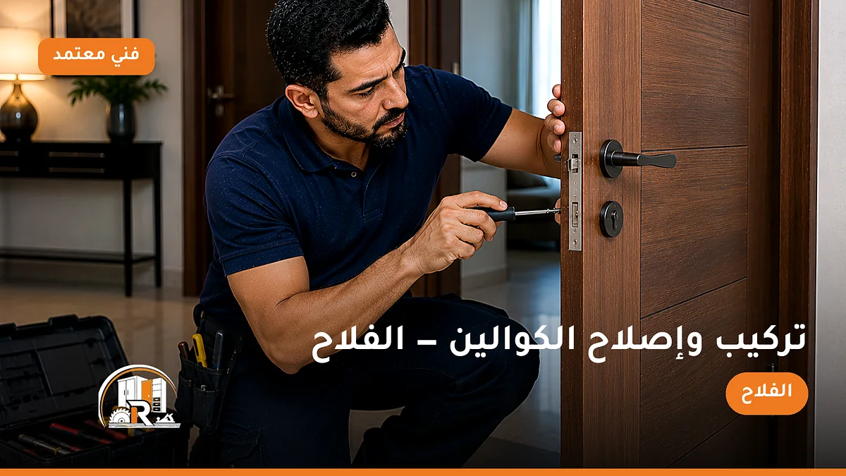 تركيب وإصلاح الكوالين في حي الفلاح بجدة — الرسلان لخدمات النجارة