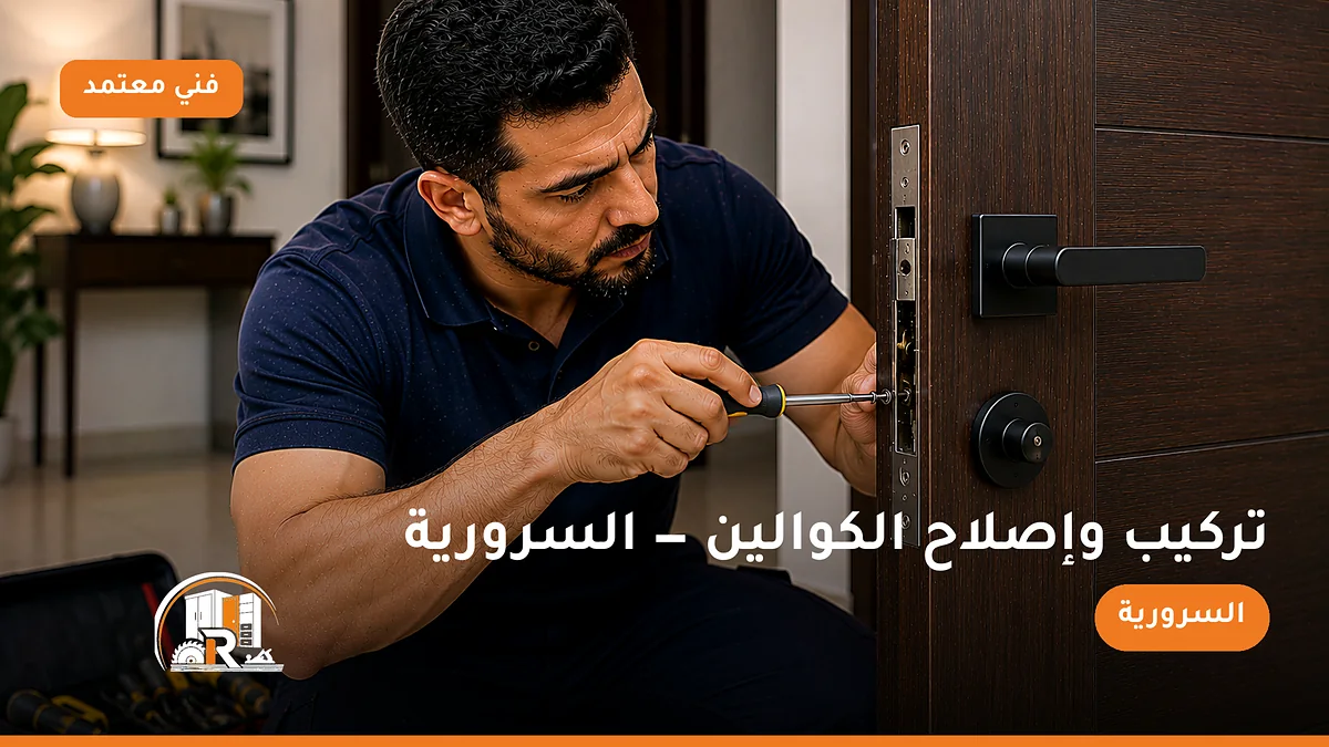 تركيب وإصلاح الكوالين في حي السرورية بجدة — الرسلان لخدمات النجارة
